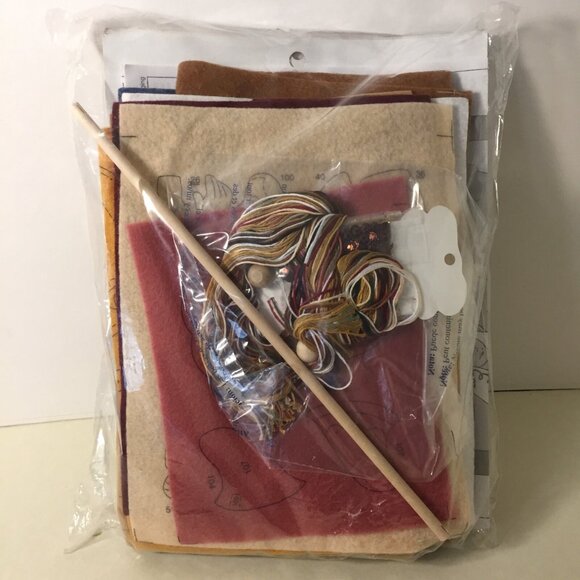 2006 Bucilla Manger Wall Hanging Kit 16.5" X 25.5" Brand New Sealed Christmas - Picture 5 of 7